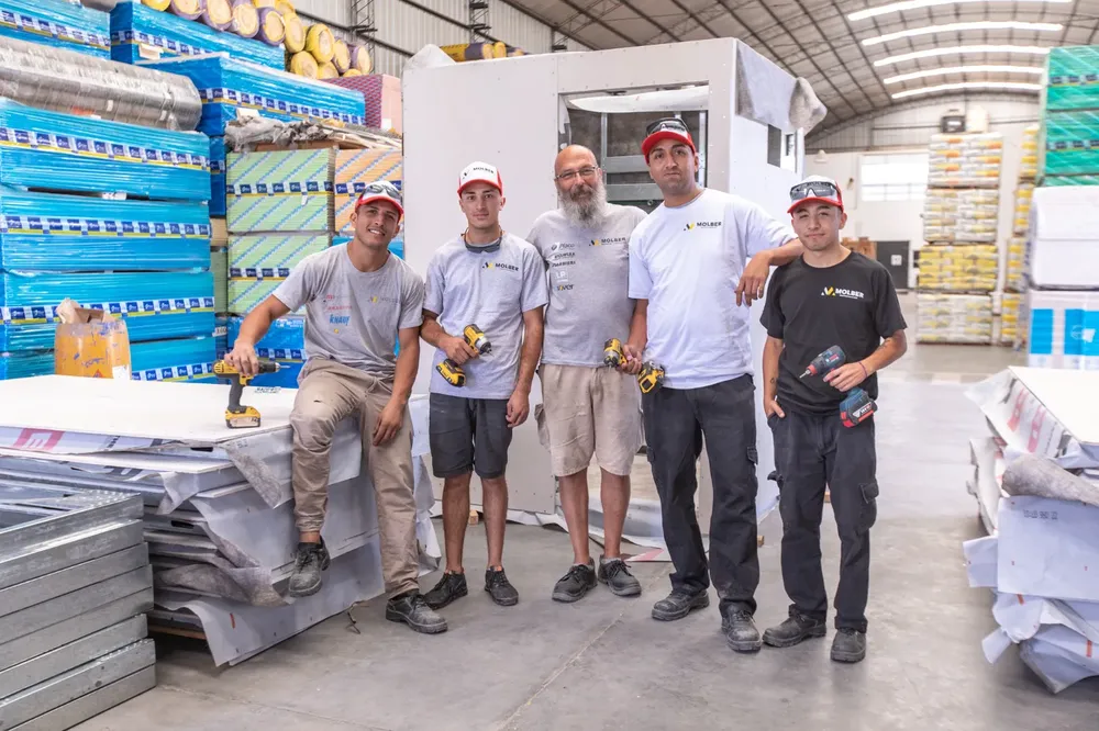 Molber, Barbieri, Consul Steel y Módulo Sanitario